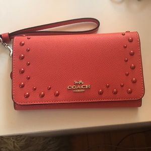 Coach wristlet